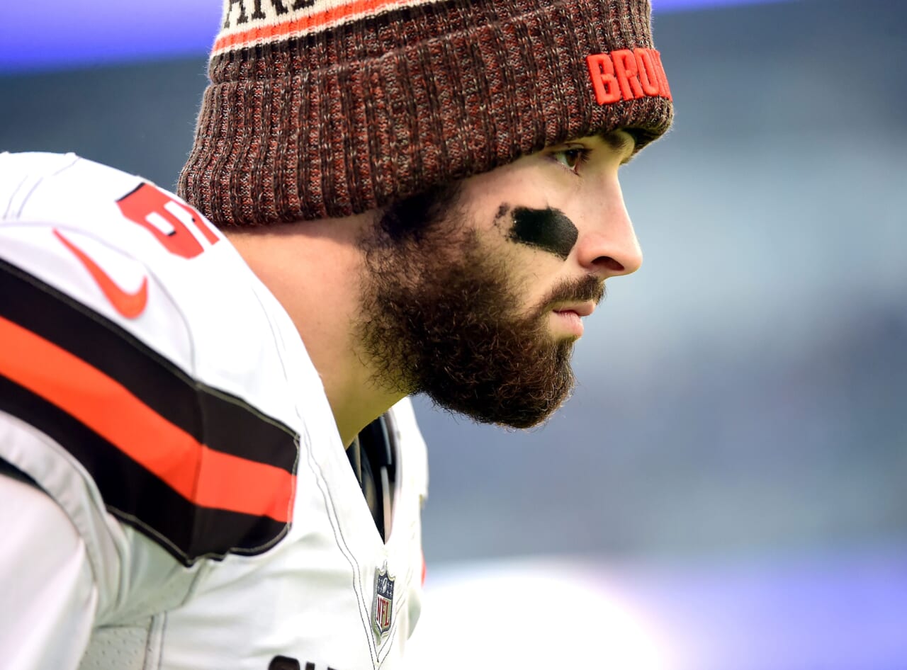 Baker Mayfield goes after New York Giants fans.
