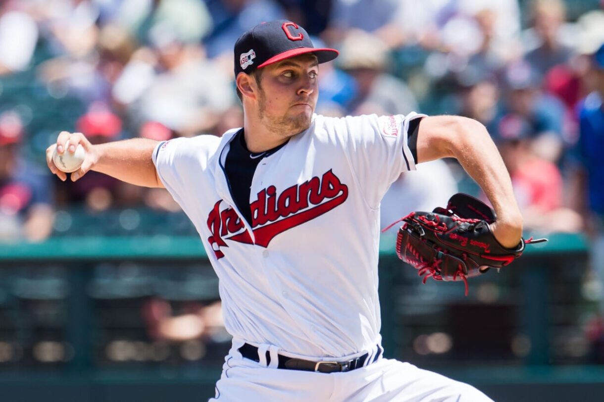 The New York Yankees are looking into Cleveland Indians pitcher, Trevor Bauer.