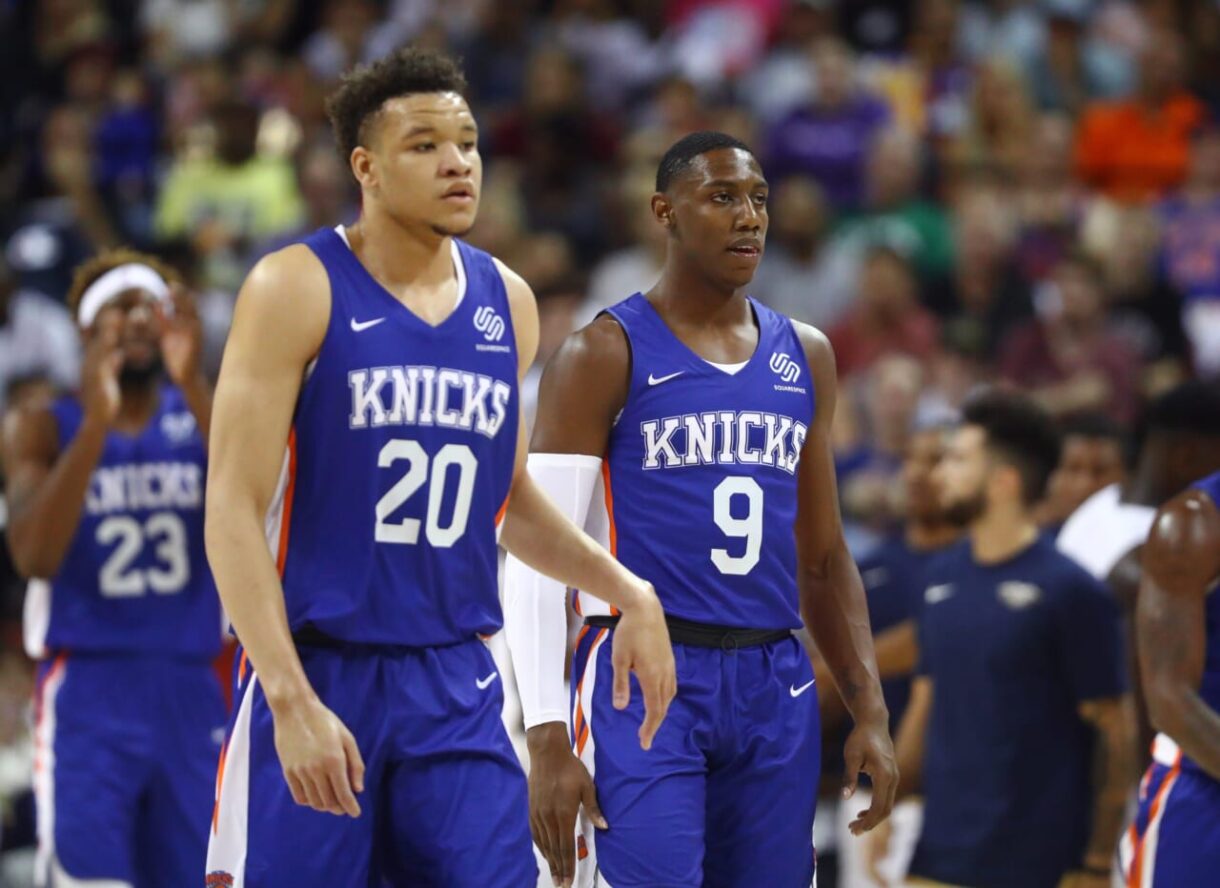 New York Knicks, Kevin Knox, RJ Barrett