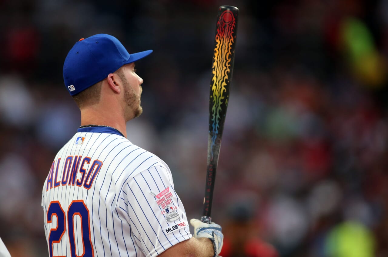 Pete Alonso Sets NL Rookie Home Run Record Sunday in Kansas City