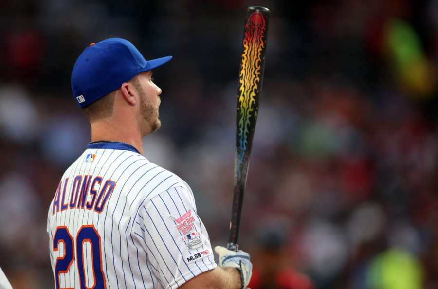 Mets' Pete Alonso pumped about Rob Gronkowski-Tom Brady reunion