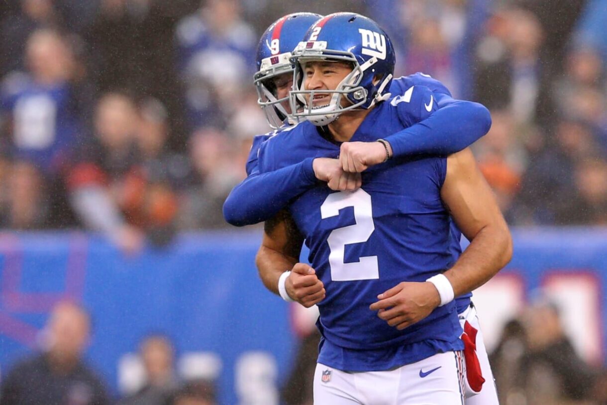 New York Giants, Aldrick Rosas