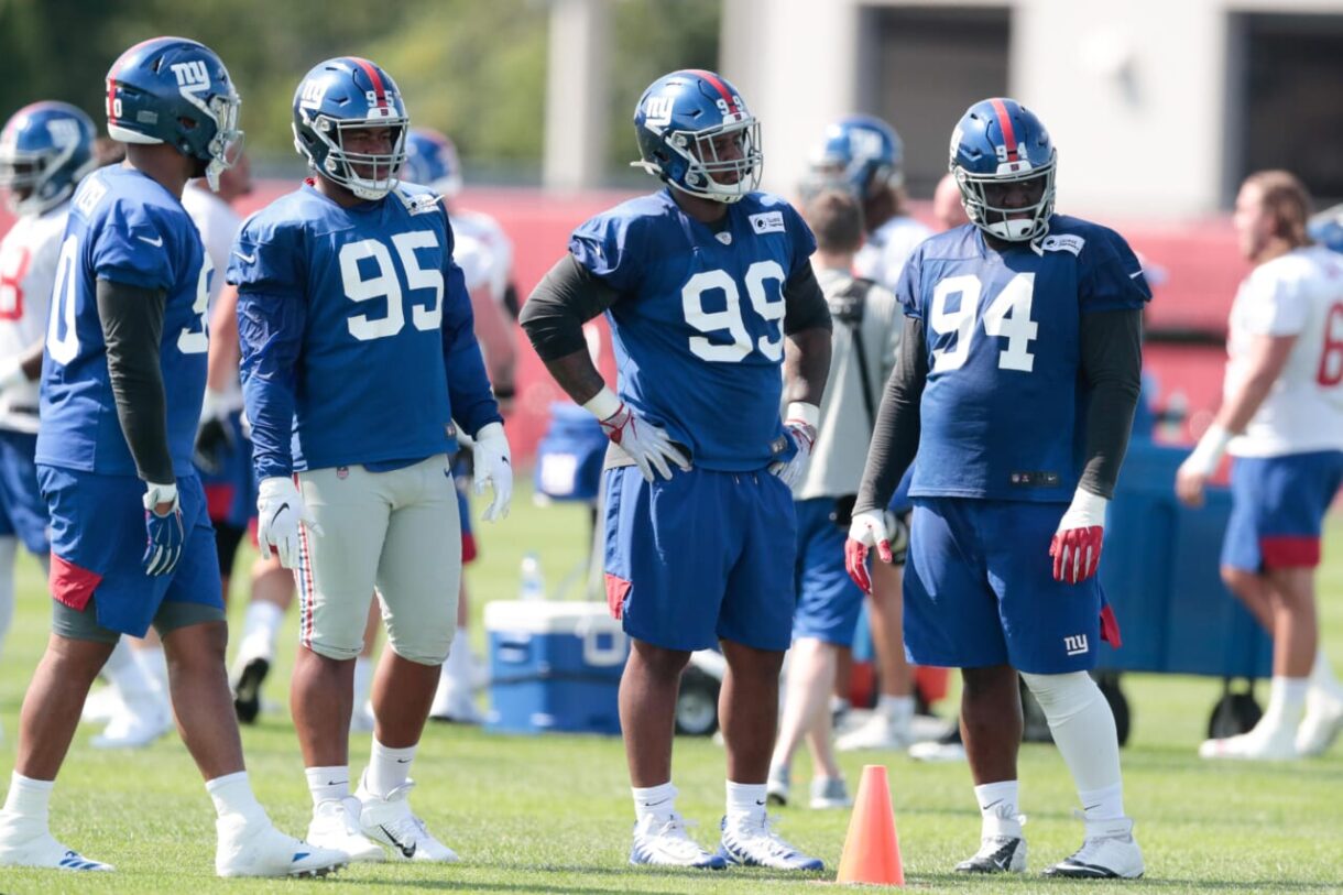 New York Giants, Dalvin Tomlinson, Dexter Lawrence, B.J. Hill