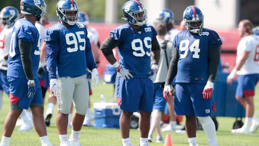 New York Giants, Dalvin Tomlinson, Dexter Lawrence, B.J. Hill