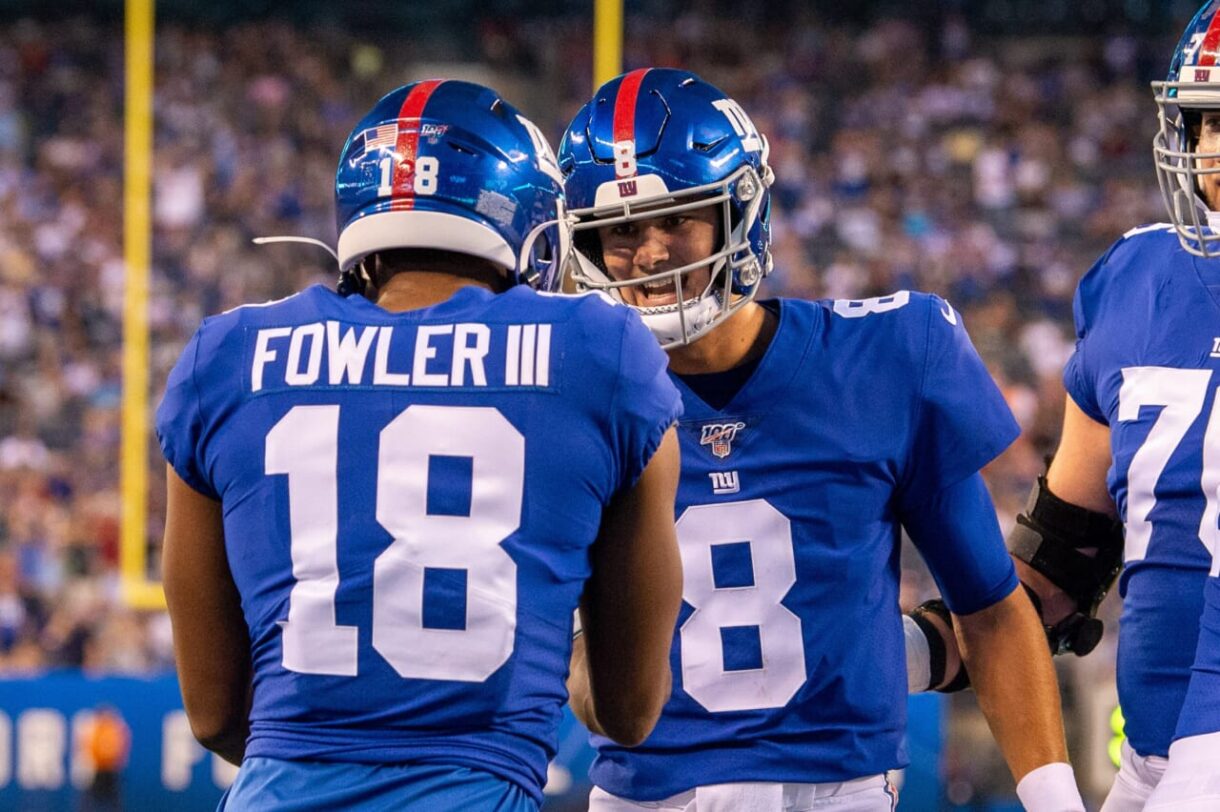 New York Giants, Daniel Jones, Bennie Fowler