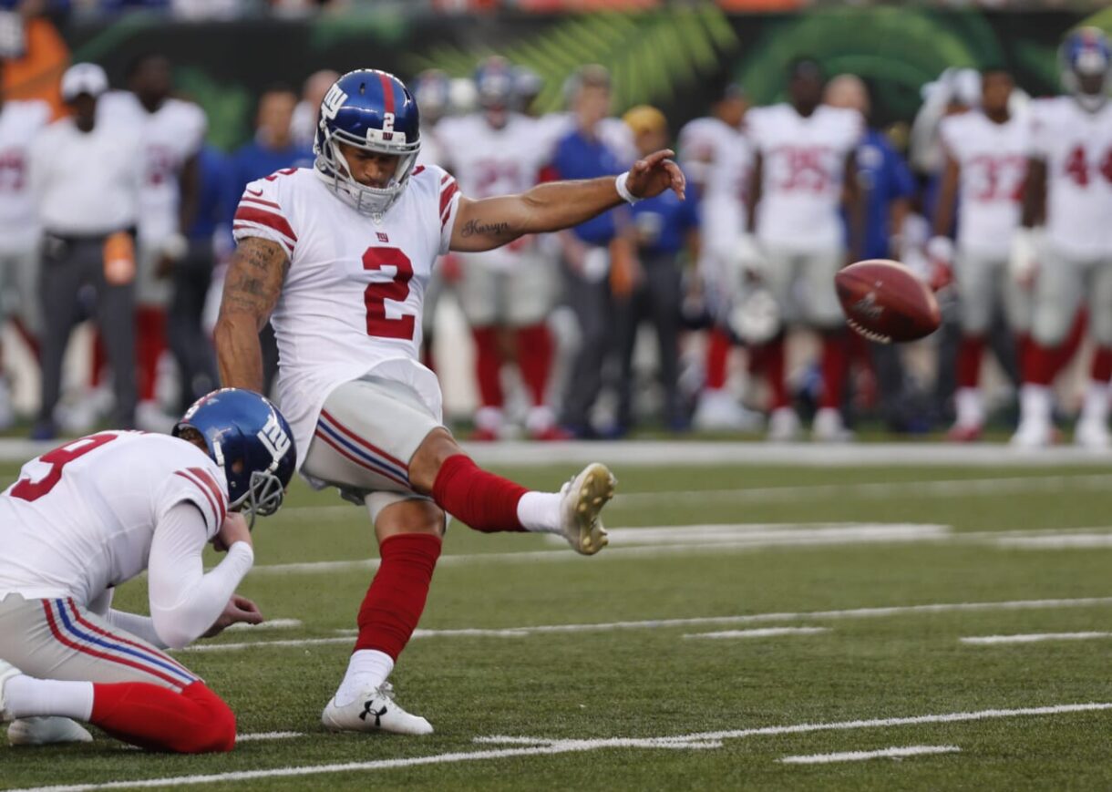 New York Giants, Aldrick Rosas