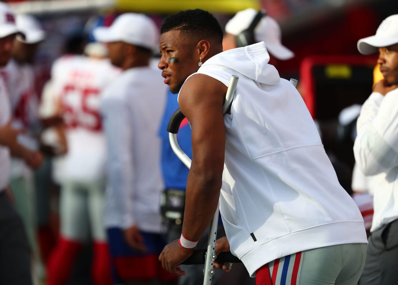New York Giants: Saquon Barkley avoids going into specifics about comeback