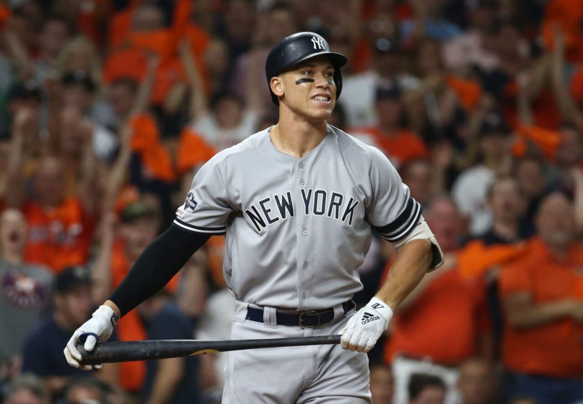 Aaron Judge turns heads with new teeth at spring training