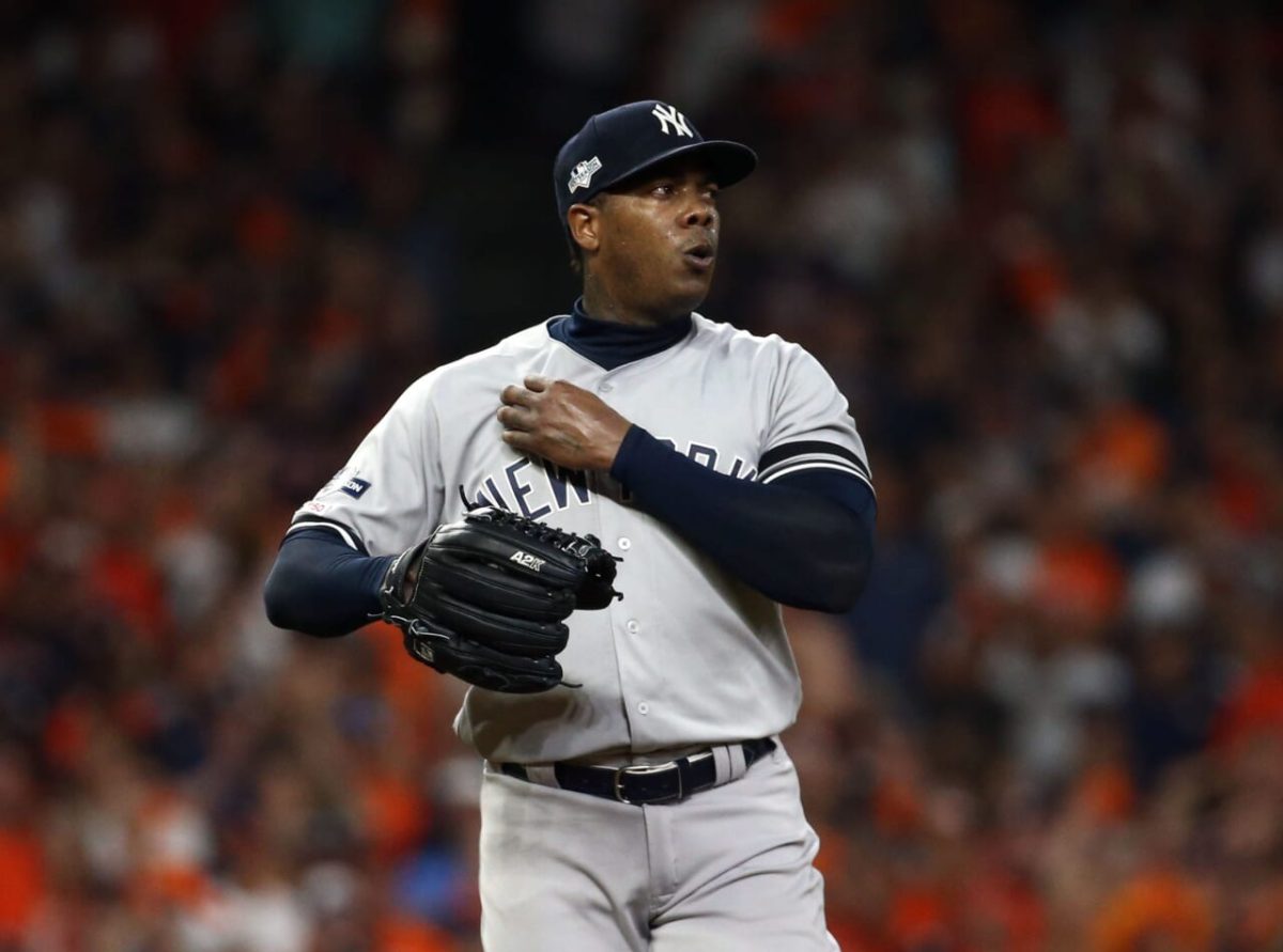 Why Aroldis Chapman won't pitch for New York Yankees in ALDS