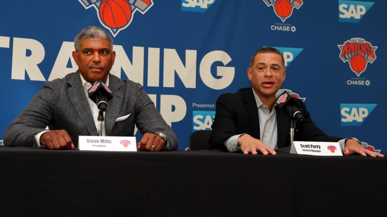 New York Knicks, Scott Perry, Steve Mills