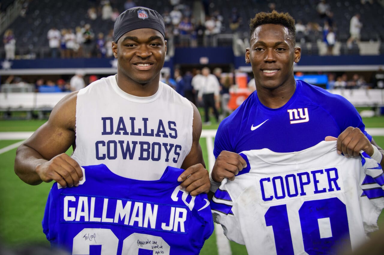 New York Giants, Dallas Cowboys, Amari Cooper, Wayne Gallman