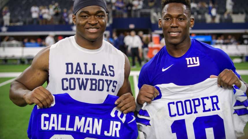 New York Giants, Dallas Cowboys, Amari Cooper, Wayne Gallman