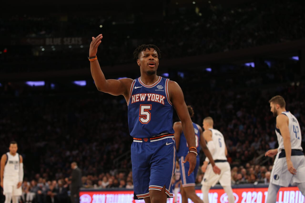 New York Knicks’ guard Dennis Smith Jr.’s lost season