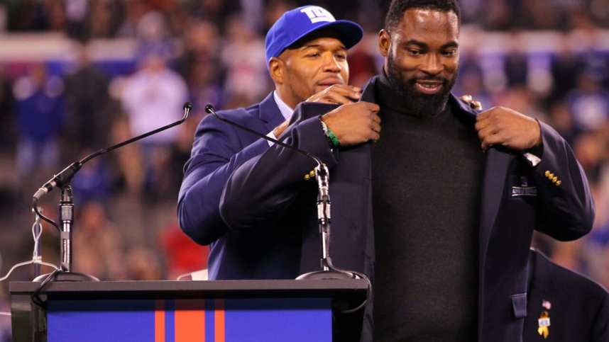 New york Giants, Justin Tuck, Michael Strahan