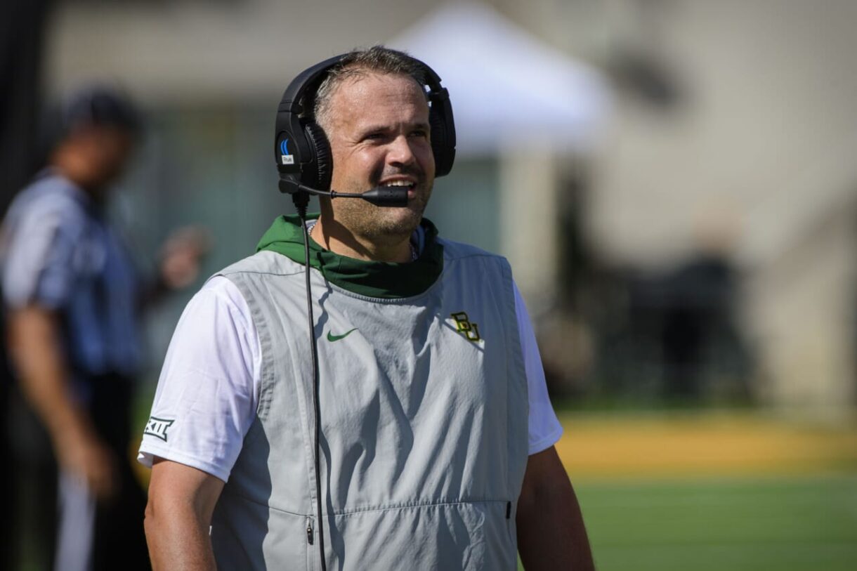 New York Giants considering Matt Rhule for head coach.