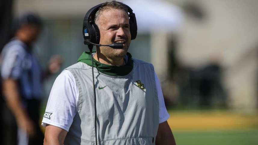 New York Giants considering Matt Rhule for head coach.