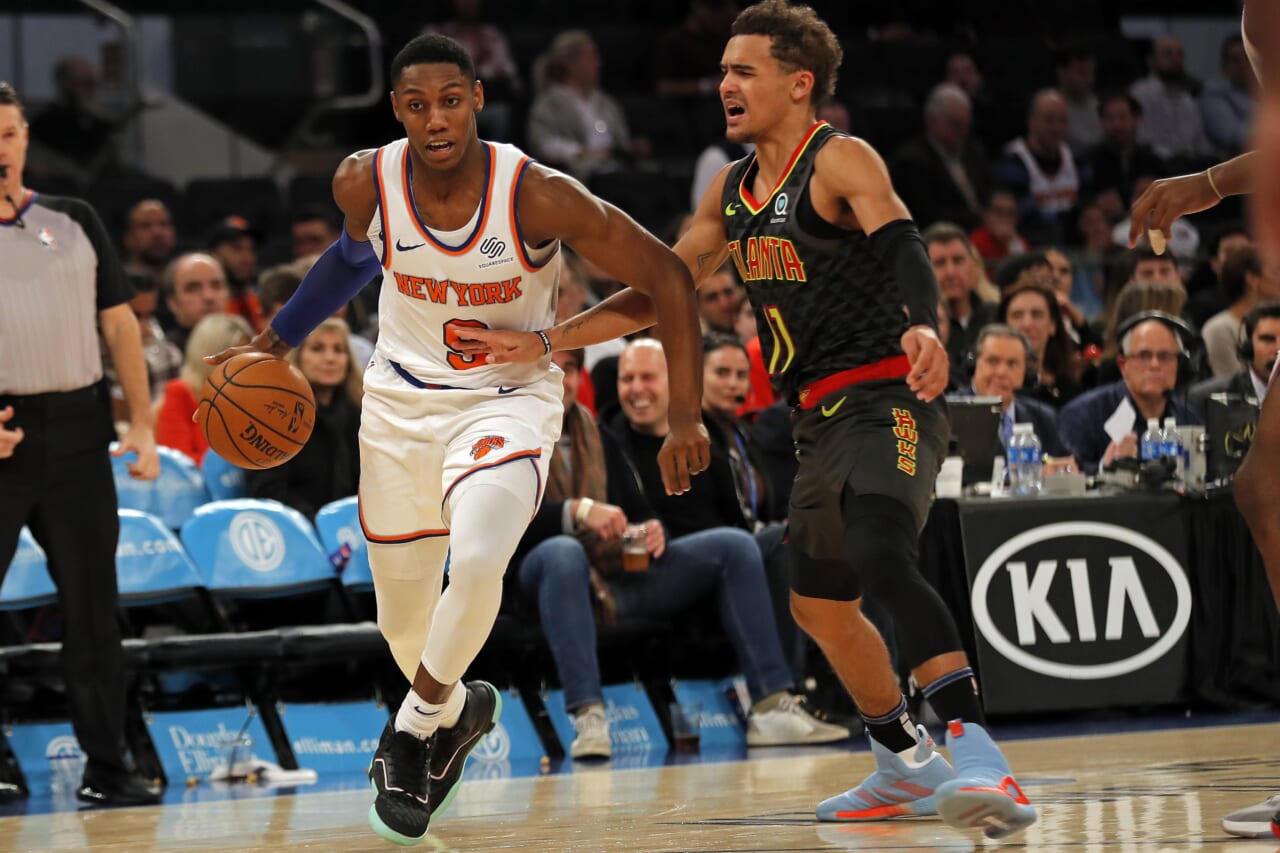 Hawks steal Game 1 from Knicks on Trae Young stunner