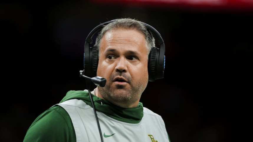 New York Giants considering Matt Rhule for head coach.