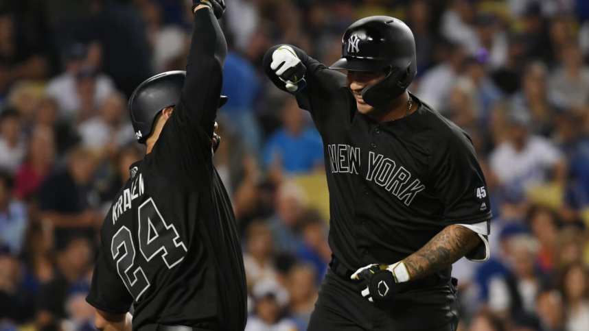 New York Yankees, Gleyber Torres, Gary Sanchez