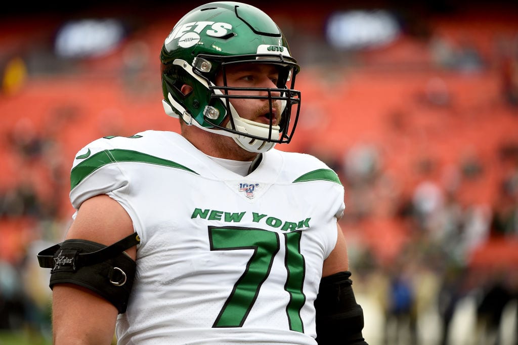 New York Jets: Alex Lewis among Sunday absentees for NFI injury