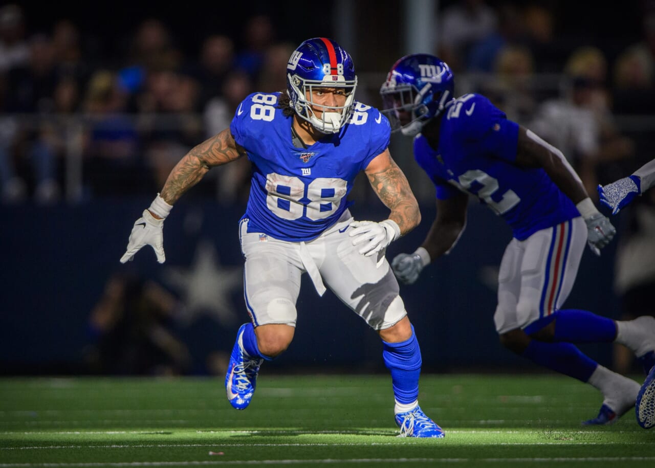 What are the New York Giants' needs on offense and how can they address