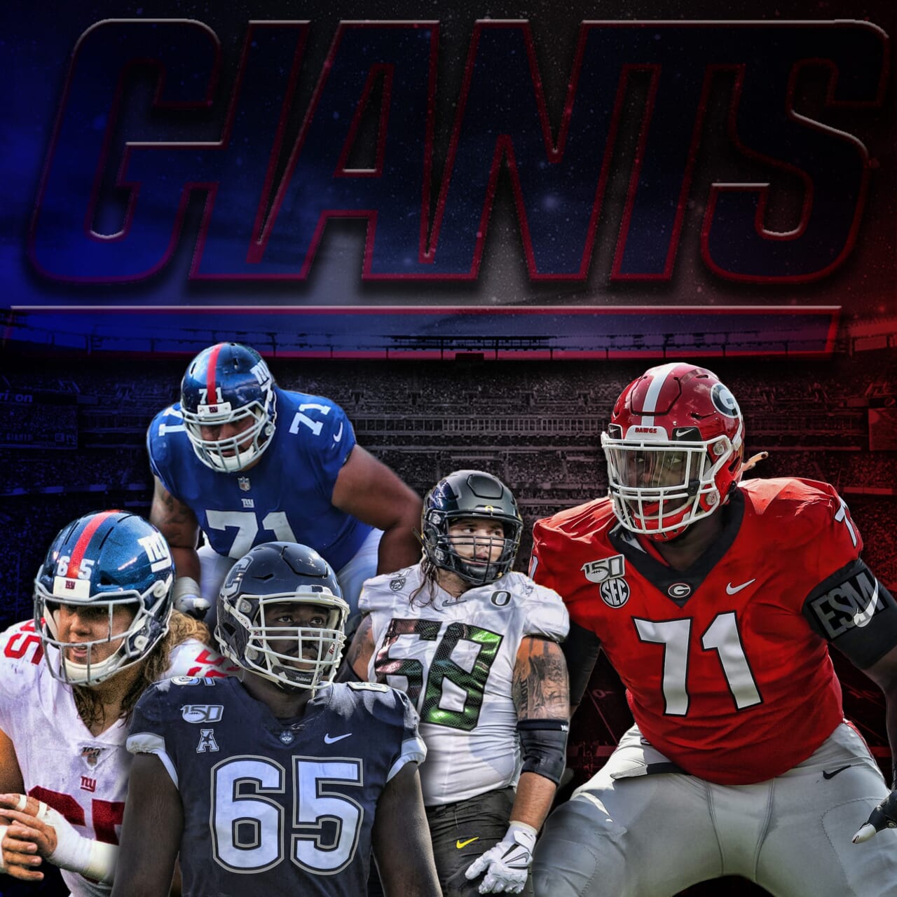 Projecting What The New York Giants' Offensive Line Of The Future Will
