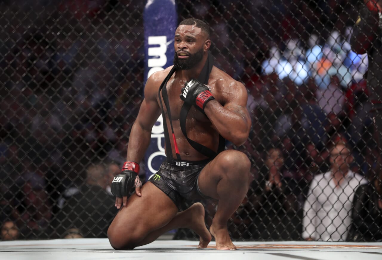 After losing his fourth straight at UFC 260, what’s next for Tyron Woodley?
