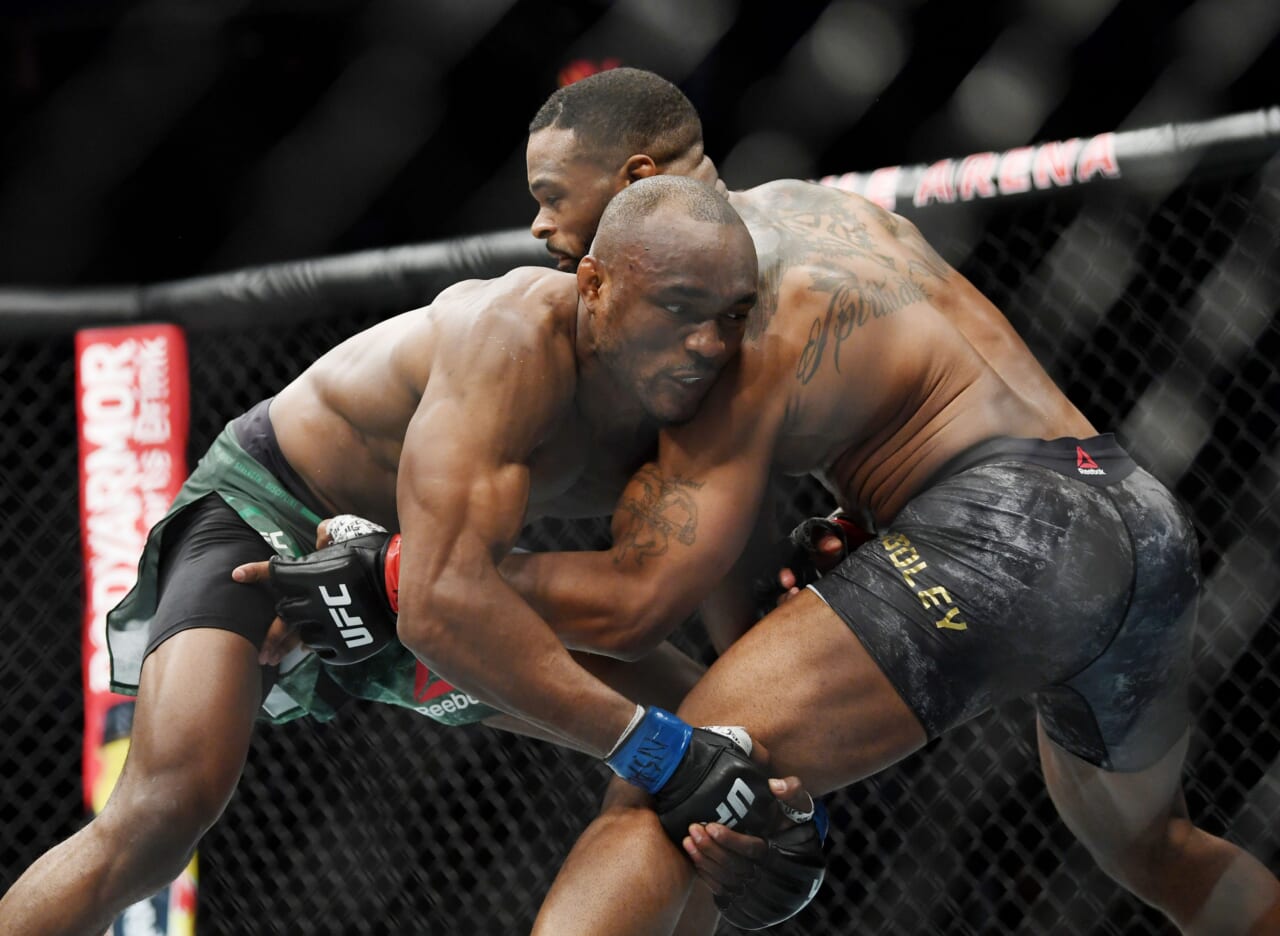 Kamaru Usman targeting Georges St. Pierre if he wins at UFC 251