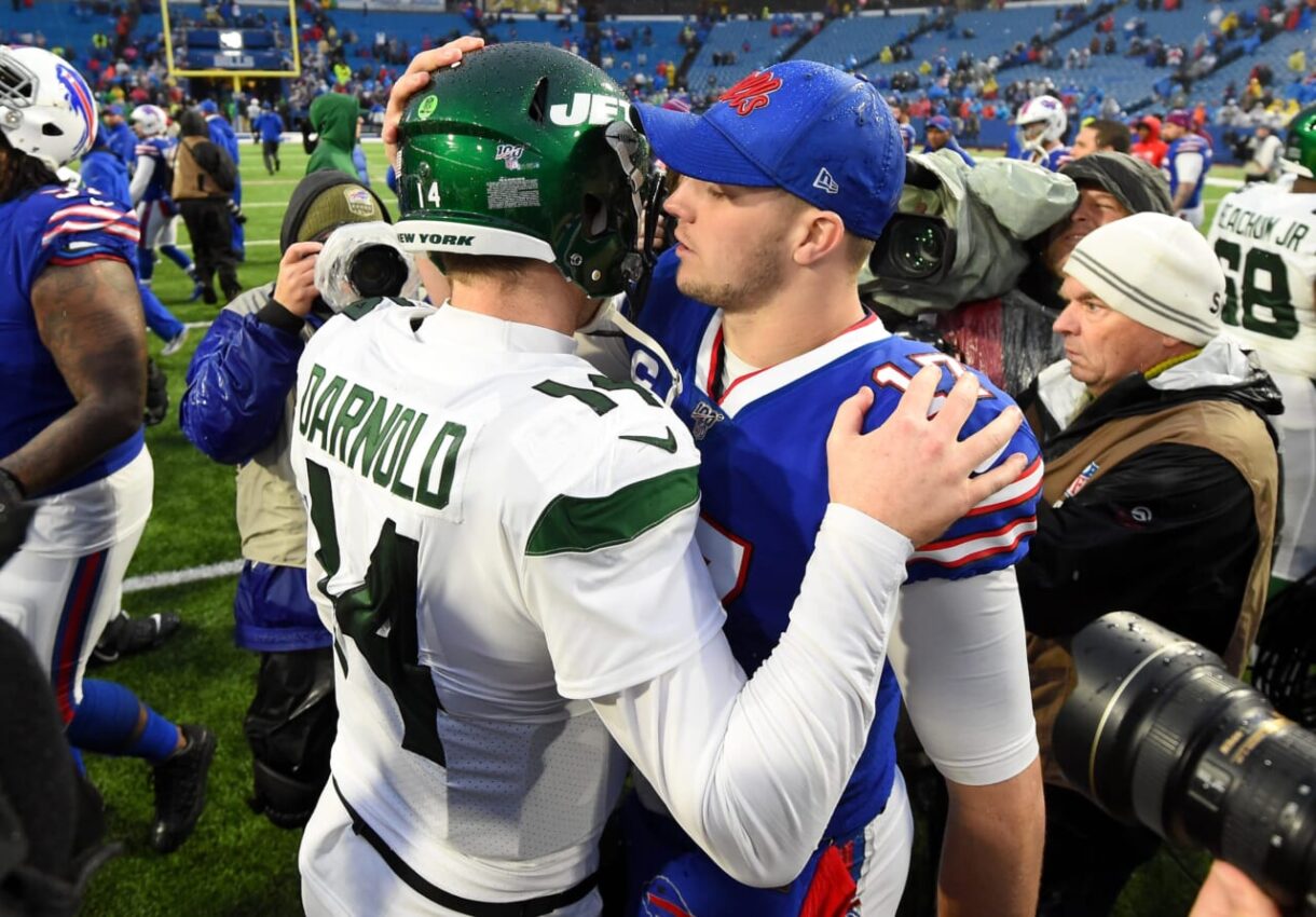 New York Jets, Sam Darnold, Josh Allen, Buffalo Bills