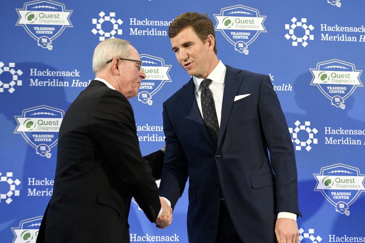 Eli Manning, Tom Coughlin, New York Giants