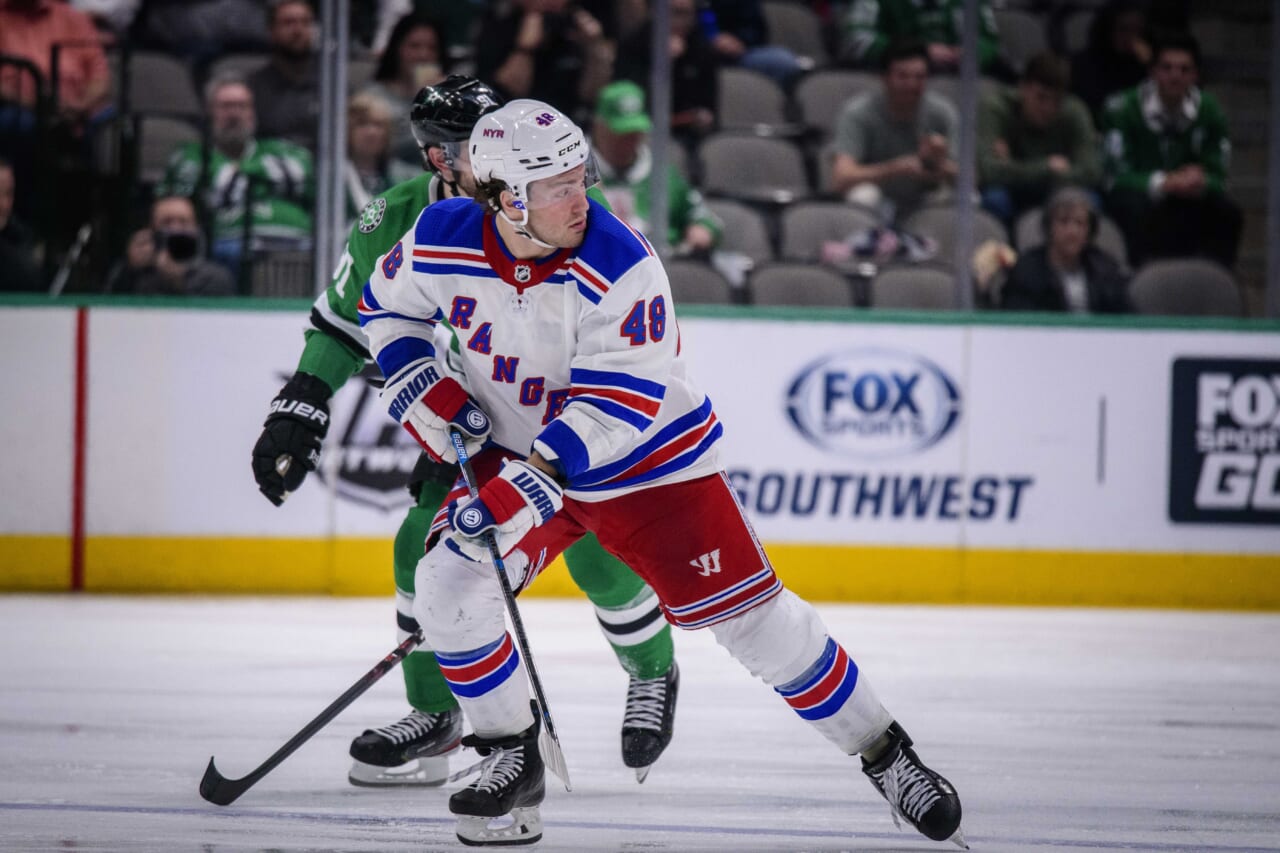 The New York Rangers agree to terms with Brendan Lemieux