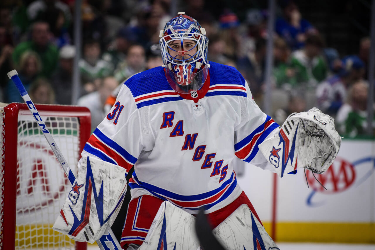 The New York Rangers will be without Igor Shesterkin for at least Saturday