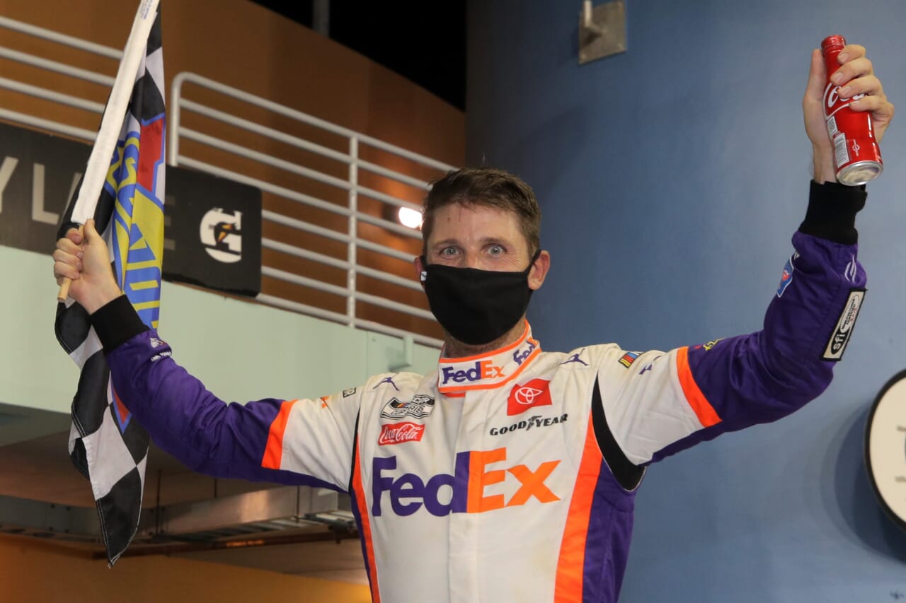 NASCAR: Denny Hamlin takes home Cup Series-best third victory of 2020