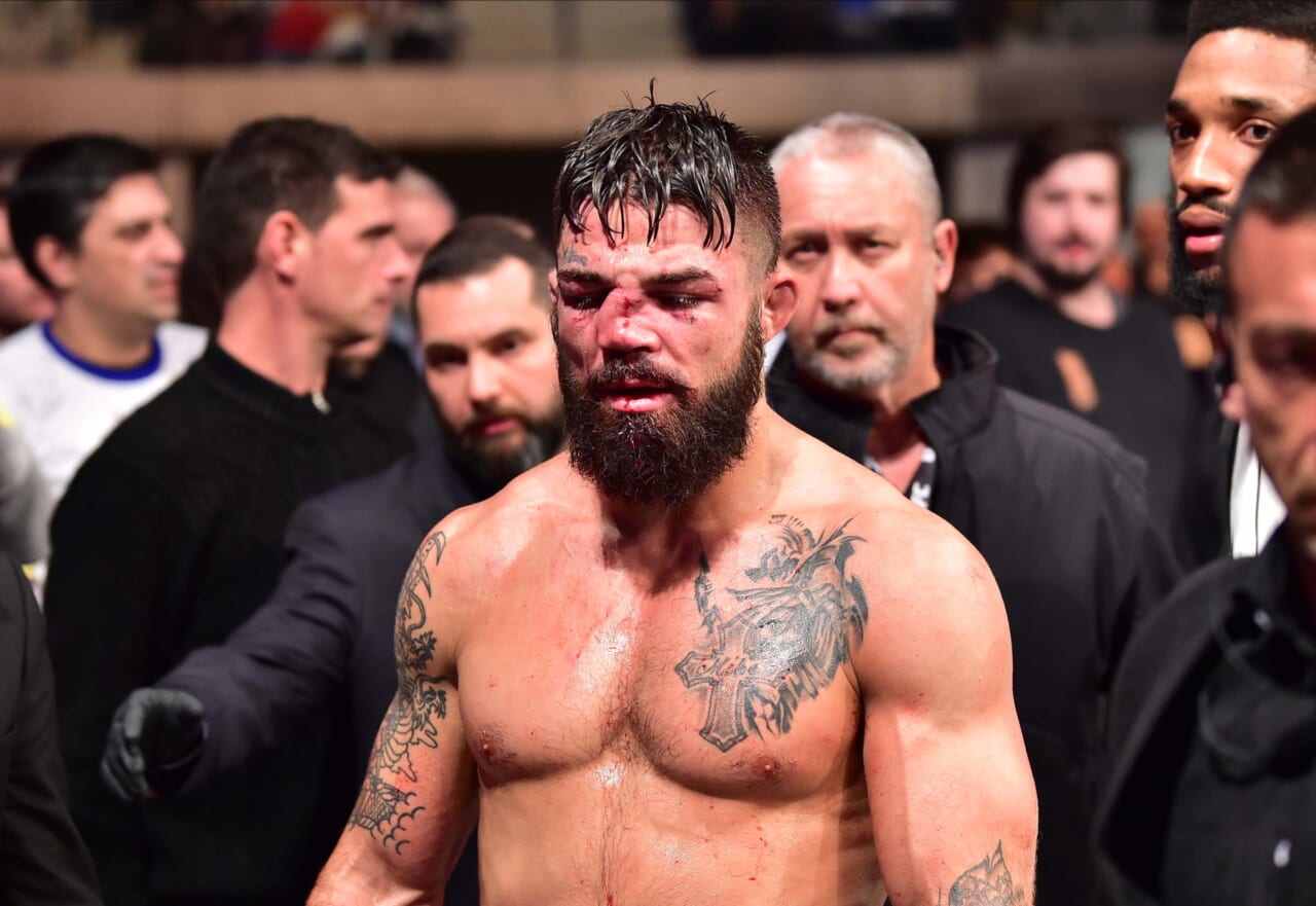 Mike Perry badly misses weight for UFC 255