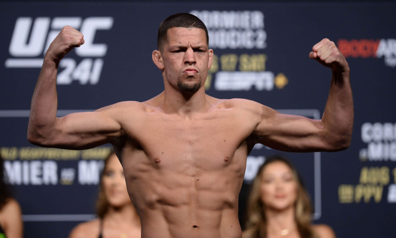 What does the UFC do with Nate Diaz?