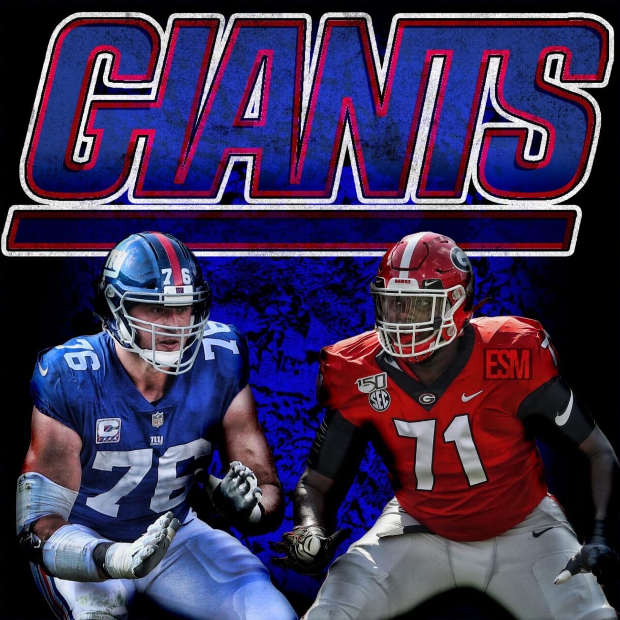 New York Giants, Nate Solder, Andrew Thomas