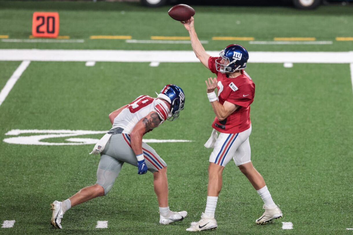 carter coughlin, New York Giants