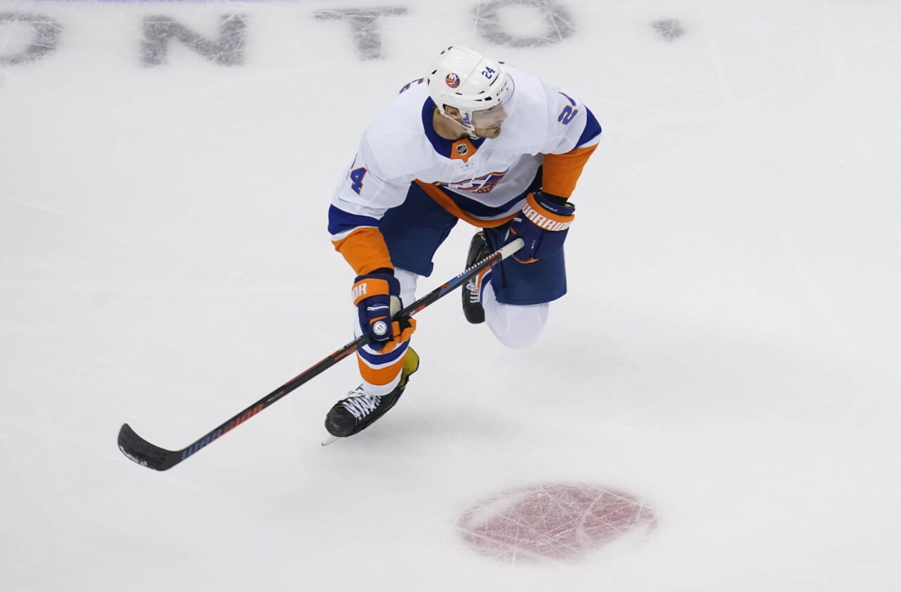 Scott Mayfield has made big strides this postseason for the Islanders