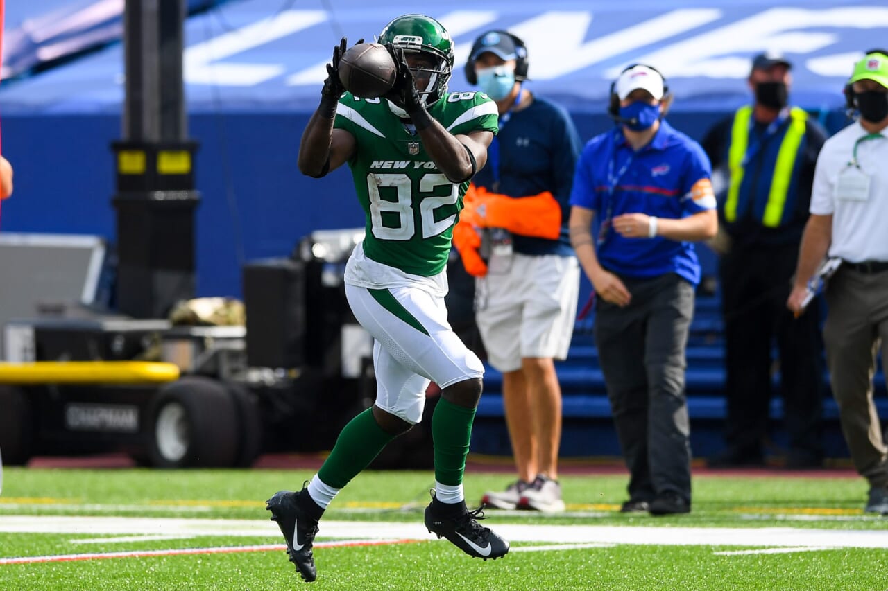 New York Jets WR Jamison Crowder activated from COVID-19 list