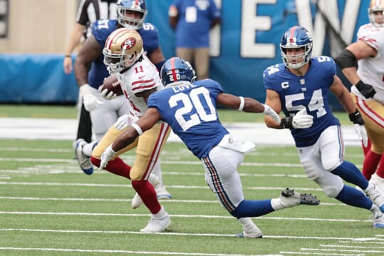Could the Giants land star 49ers receiver in a trade amidst contract ...