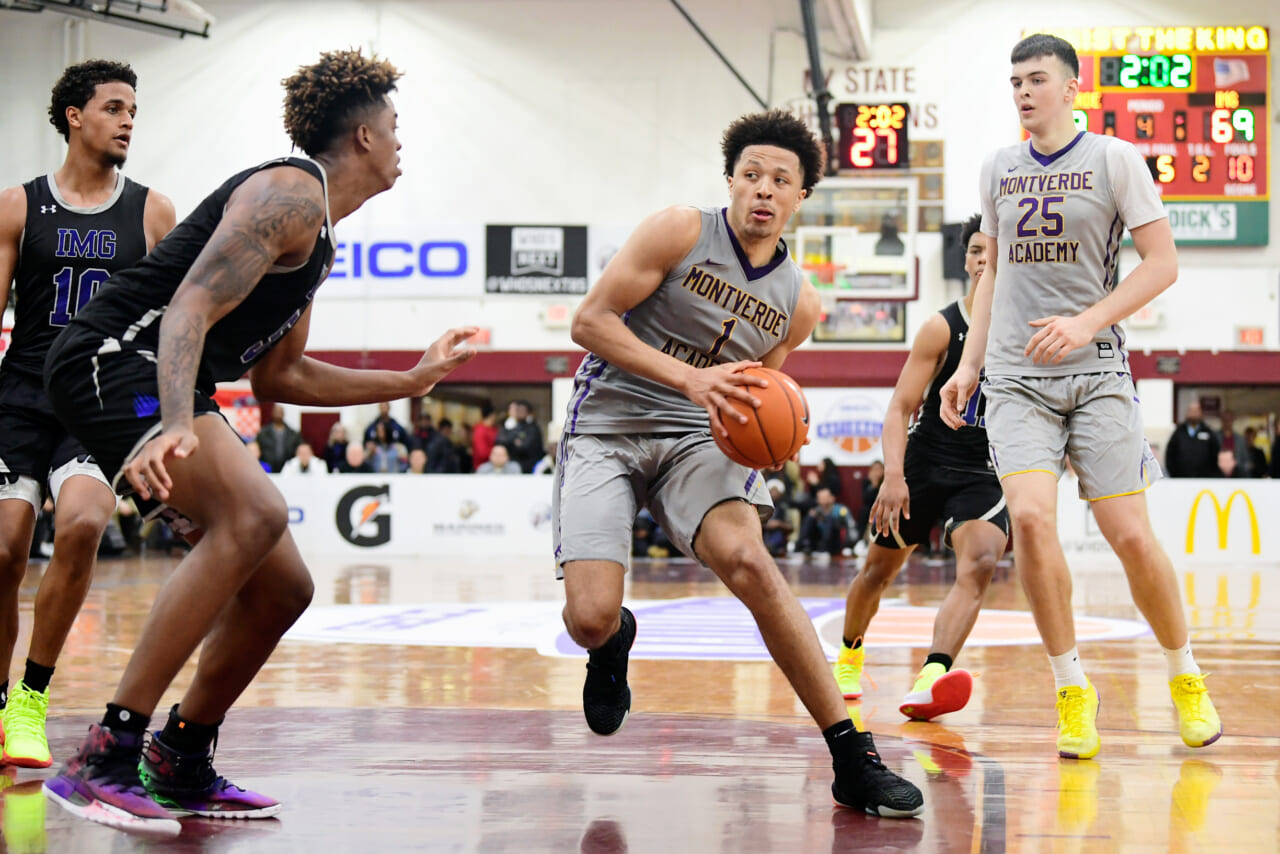 Knicks already eyeing top 2021 prospect Cade Cunningham after dominant opener
