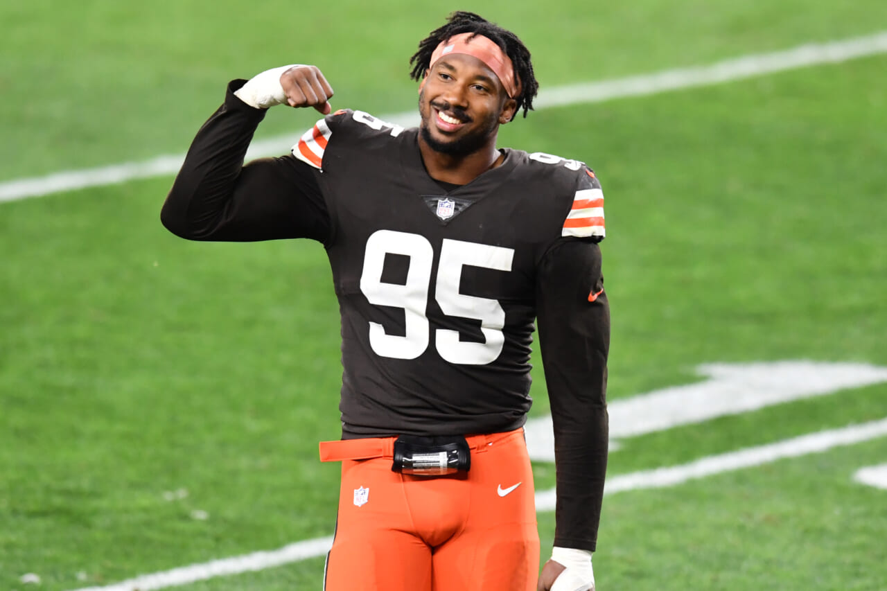New York Giants’ offensive line needs to bounce back against Myles Garrett & the Browns