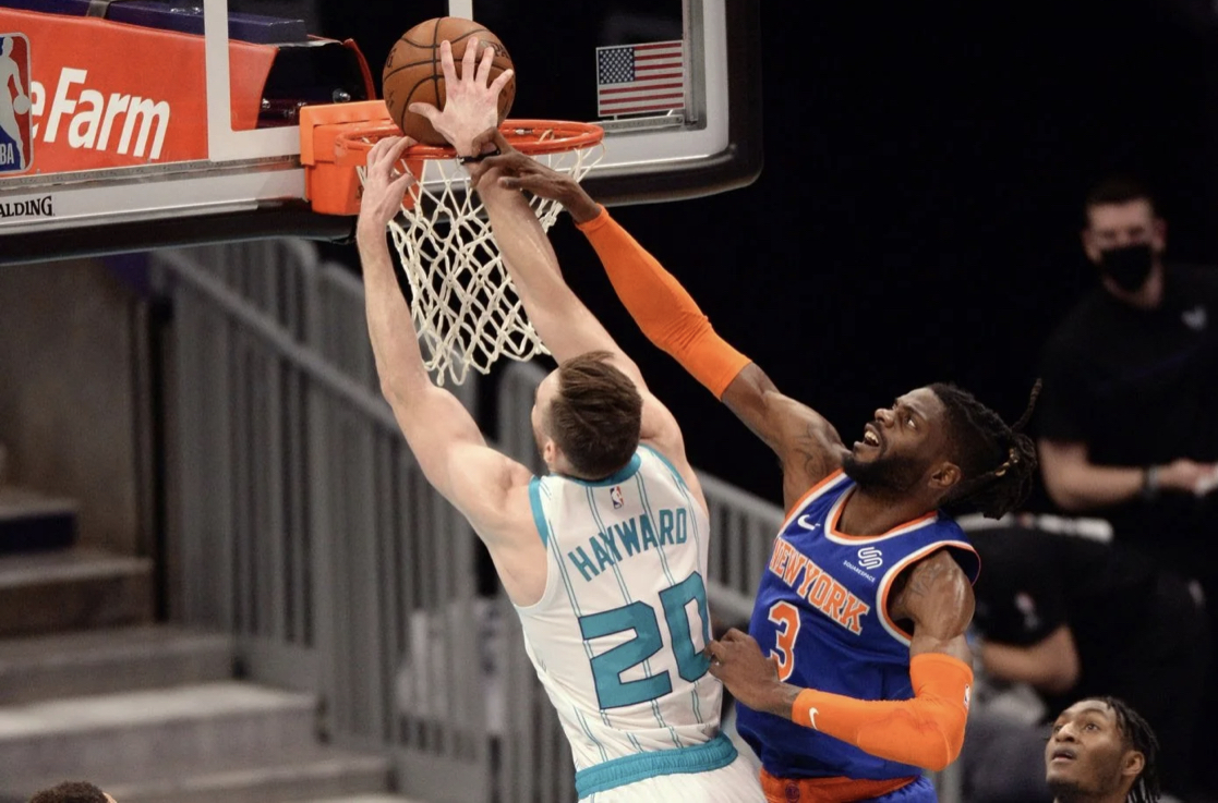 Hayward shows what Knicks are missing in 3rd straight loss