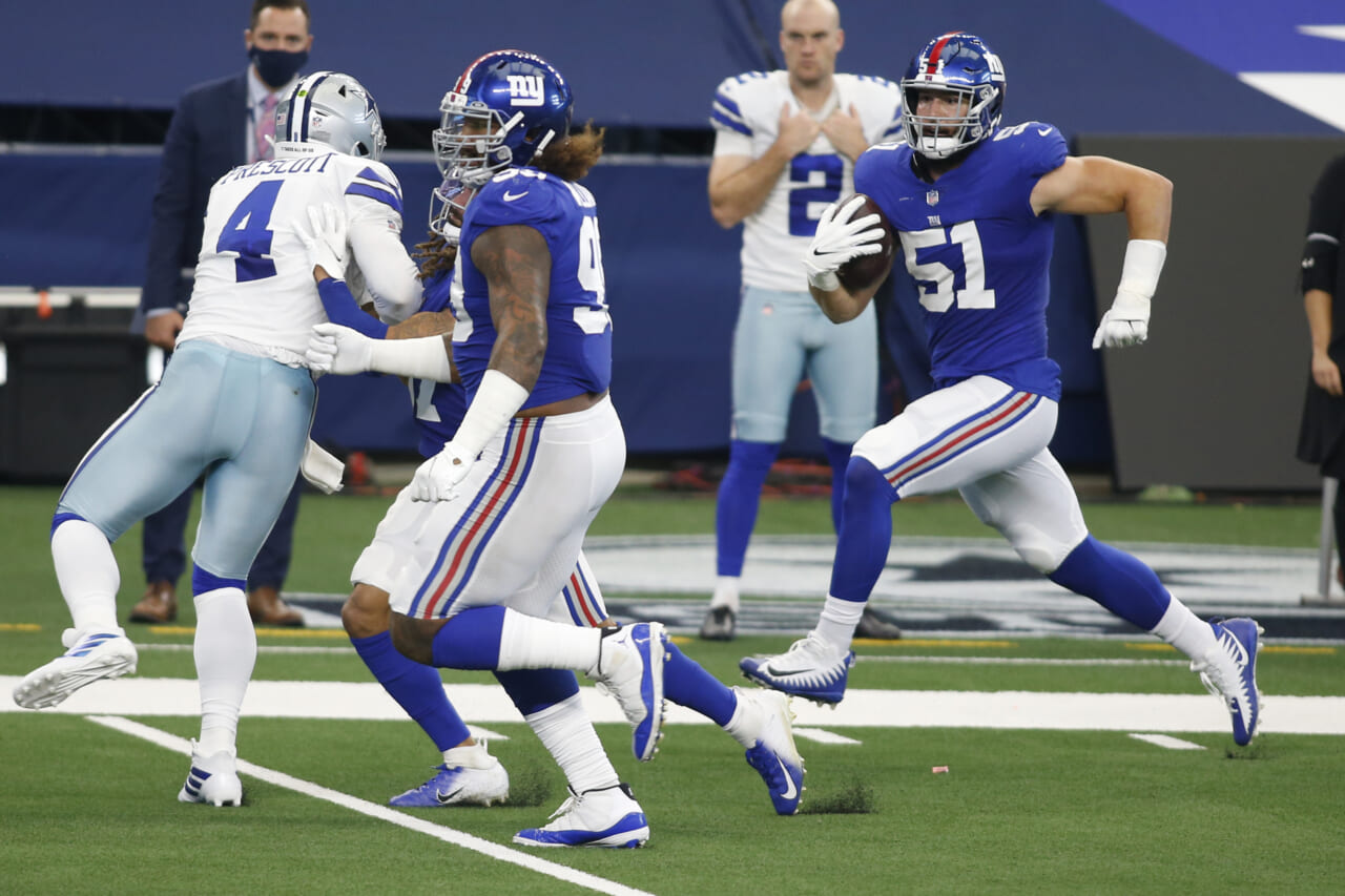 New York Giants edge rusher Kyler Fackrell activated off IR ahead of crucial Week 17 matchup