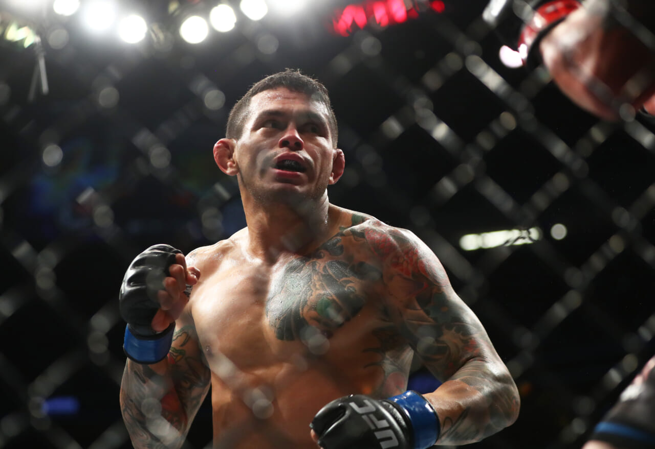 After his TKO loss at UFC Vegas 26, what’s next for Diego Ferreira?