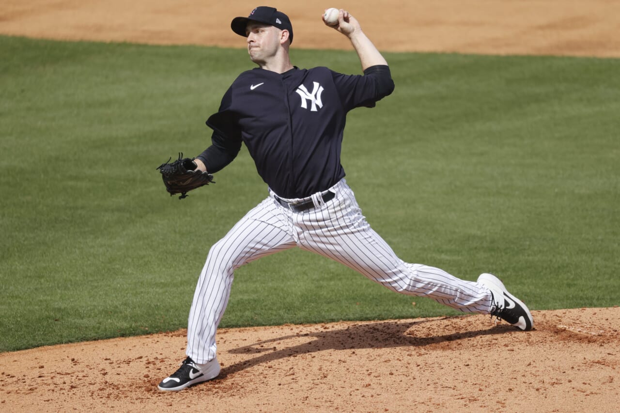 Yankees rising pitching gem runs into first major road-block of spring ball