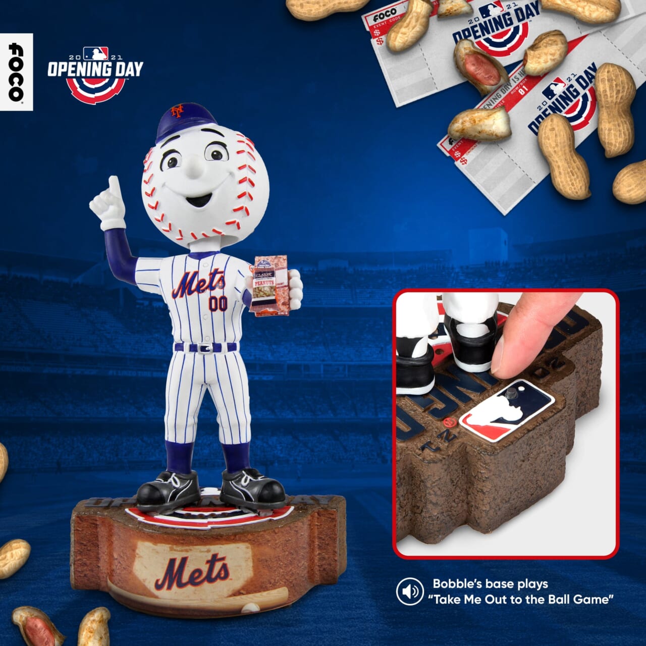 FOCO Releasing New York Mets Mascot Opening Day Bobblehead