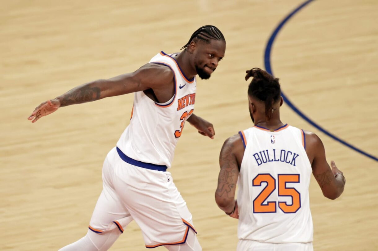 new york knicks, julius randle, reggie bullock