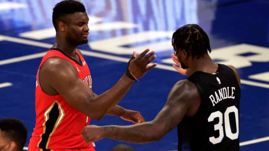 Zion Williamson, knicks, julius randle