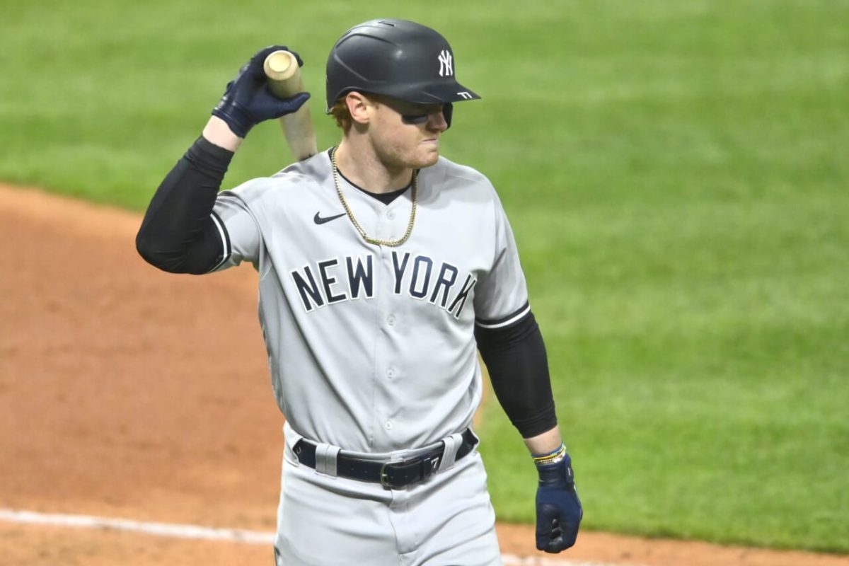 Ex-Yankees' Clint Frazier reacts to Cubs cutting him